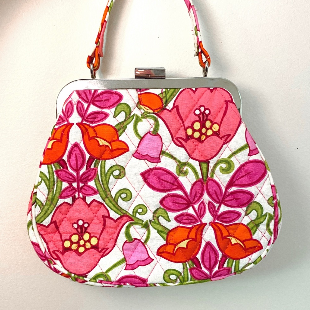Vera Bradley Lilli Bell Pink Floral Purse